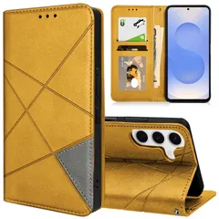 【人気商品】Samsung Galaxy S25 ケース 手帳型 SC-51F SCG31 カード収納 財布型 カバー ギャラクシーS25 耐衝撃 キックスタンド機能 スマホケース PU合皮 TPU素材 携帯カバー 薄型 軽量 ストラップホール付 ブラウン