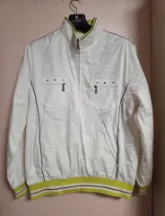 PING 핑 白 ハーフジップアップ ウィンドブレーカー