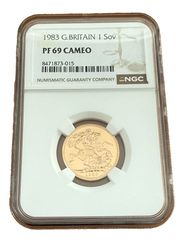 1988年/イギリス/PF70/ミドルエリザベス/金貨/2ソブリン/NGC - メルカリ