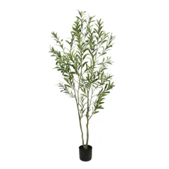 「数量限定セール」 観葉植物 フェイク 150cm オリーブの木  フェイクグリーン    人工観葉植物 水性塗料  造花 ホテル インテリア リアル おしゃれ お祝い 樹 木 室内   