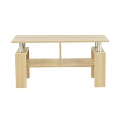 「数量限定セール」 【ナチュラル】 木製テーブル　センターテーブル　リビングテーブル　 ローテーブル モダン シンプル ガラス 北欧   