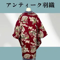 長羽織　羽織　アンティーク