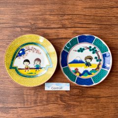 りぼん展 ちびまる子ちゃん 豆皿 九谷焼 2枚 - メルカリ