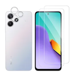 【即日発送】高感度 気泡防止 気泡防止 指紋防止 衝撃吸収 飛散防止 耐衝撃 高透過率 硬度９H 保護フィルム 液晶 用 5G 5G 12 12 ラウンドエッジ加工 レッドミー シャオミ 強化ガラス 貼り付け簡単 ガラスフィルム（２枚入り）＋カメラフィルム（1