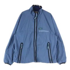L.L.Bean (エルエルビーン) 4175-5062 フロントポケット ナイロンジップアップジャケット ブルーのサムネイル