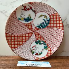 瀬戸焼】招き猫 友禅 磁器 左右 セット 12.5cm 縁起物 置物 金運招福