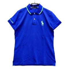 サイズ：S RALPH LAUREN GOLF ラルフローレンゴルフ  半袖ポロシャツ  ブルー系 [240101567169] ゴルフウェア レディース ストスト