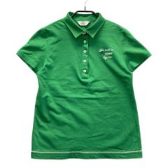 サイズ：40 ADABAT アダバット  半袖ポロシャツ  グリーン系 [240101568535] ゴルフウェア レディース ストスト