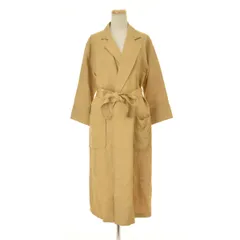 【MilaOwen】09WFC181070 ベルト付リネンチェスターコート