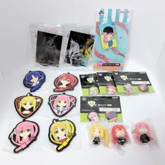 ぼっち・ざ・ろっく! キャラクターグッズ セット ラバーコースター ちょこのっこフィギュア 缶バッジ ラバーチャーム アクリルスタンド
