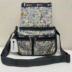 Sサイズ　レスポートサック　ミニショルダーバッグ　斜めがけ　ポーチ付き　ディズニー　プーさん