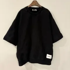 ジルサンダー ブラック 半袖 スウェット Tシャツ XL