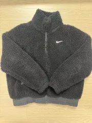 ナイキ ブラック ボア フリース ジャケット