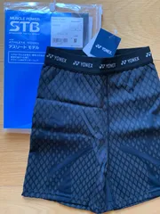 YONEX レディースショートスパッツ アスリートモデル黒