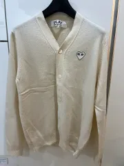 コム・デ・ギャルソン アイボリー カーディガン L
