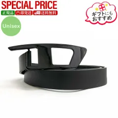 新品 DIESEL ディーゼル X09916 PR227 T8013 B-DLOGO II レザー ベルト