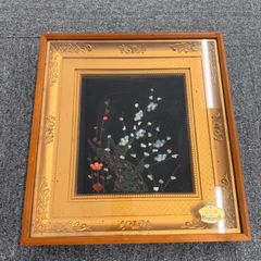ジョア様専用純銀製 嘉山 造「桜 」銀細工 額装 壁飾 - メルカリ
