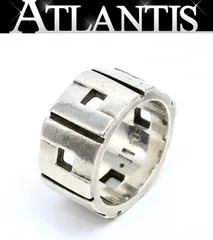 【広尾店】 グッチ GUCCI リング モダニストリング シルバー メンズ size20号 【17863】