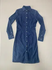 ポロ デニム シャツワンピース 2サイズ
