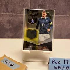 2015-16 PANINI SELECT KARIM BENZEMA 074/199 FRANCE ジャージ FIRST TEAM カード