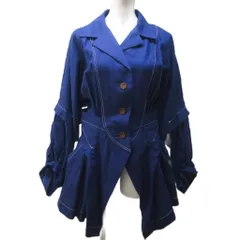 【中古】イッセイミヤケ アーカイブ ヴィンテージ 91SS ジャケット リネン 変形デザイン ギャザー M IM11-FD020 IBO83 イッセイミヤケ ISSEY MIYAKE アーカイブ ヴィンテージ 91SS