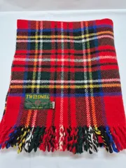 【used品】美品!TWEEDMILL ブランケット 毛100% MADE IN BRITISH 膝掛け キッズお昼寝 大判ストール