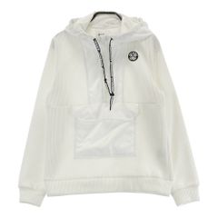 サイズ：1 JACK BUNNY ジャックバニー  ハーフジップ長袖ジャケット  ホワイト系 [240101578551] ゴルフウェア レディース ストスト