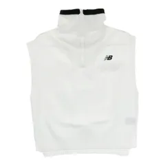 サイズ：1 NEW BALANCE GOLF ニューバランス 2024年モデル ハーフジップ ニットベスト  ホワイト系 [240101581915] ゴルフウェア レディース ストスト