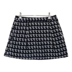 サイズ：1 PEARLY GATES パーリーゲイツ ×PEANUTS ストレッチスカート スヌーピー総柄 グレー系 [240101582642] ゴルフウェア レディース ストスト