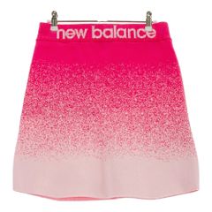 サイズ：2 NEW BALANCE GOLF ニューバランス  ニットスカート スプレーグラデーション ピンク系 [240101582662] ゴルフウェア レディース ストスト