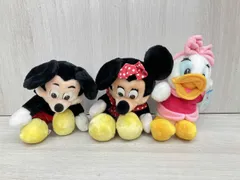 ディズニーランド ミッキー ミニー デイジー ぬいぐるみ レトロ 高さ約（座った状態）25cm