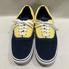 VANS スニーカー ComfyCush size 28.5 イエロー×ネイビー バンズ 