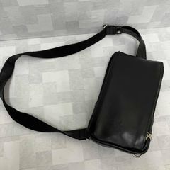 本革 オイルドサドルレザー ボディバッグ BK（B5、11インチ対応 