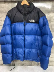 THE NORTH FACE ダウンジャケット 90s Nuptse Jacket 700 サイズXL ブルー ブラック