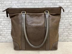 土屋鞄 トートバッグ ガジェット スタジオキャリー ブラウン レザー A4