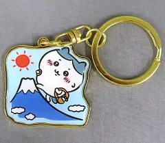 【中古】雑貨 ハチワレ(富士山) ダイカットキーホルダー 「ちいかわ なんか小さくてかわいいやつ」 富士山限定のサムネイル