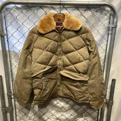 50s COMFY OUTDOOR GARMENT シーエムエフアウトドアガーメント キルティングダウンジャケット ベージュ size38