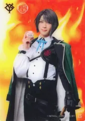 【中古】キャラカード 笹森裕貴(松井江) クリアトレーディングフォトカード(背景：オレンジ) 「ミュージカル『刀剣乱舞』×読売ジャイアンツ」