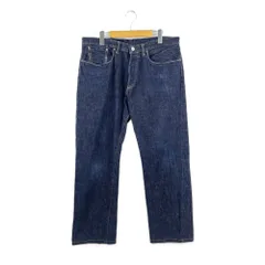 DELUXEWARE　デラックスウエア　DX066B　1940s ORIGINAL PIPED STRAIGHT　オリジナルストレートジーンズ　デニムパンツ　W38×L36　インディゴのサムネイル