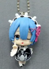 【中古】キーホルダー・マスコット(キャラクター) レム(言質取りました) 「Re：ゼロから始める異世界生活 レムがいっぱいカプセルコレクションフィギュア」