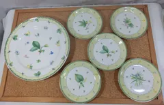 未使用品 NARUMI　ナルミ パーティーセット　40236-31702　6枚セット　大皿1枚　小皿5枚