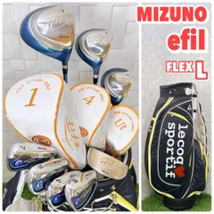 美品　♥レディース　MIZUNO EFIL　ゴルフセット　初心者に優しい　送料込 ミズノ エフィール レディースゴルフセット 初心者 キャロウェイ未使用
