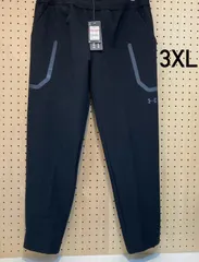 メンズブラッシュドウーブン リフレクト パンツ  3XLブラック（6007742）