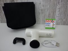 マッサージ マッサージャー DOCTOR AIR REG-04 ハンディ 保存袋付き 中古品