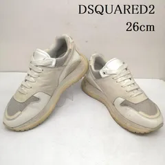 希少　新品未使用　ディースクエアード２　スニーカー　42 中古・古着通販】DSQUARED2 (ディースクエアード) スニーカー ホワイト