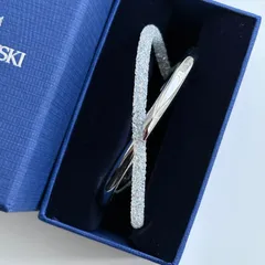 SWAROVSKI スワロフスキー Crystaldust Cross バングル