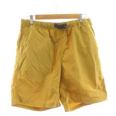 グラミチ GRAMICCI ショートパンツ ナイロン100％ イージー ウエストゴム M 黄 イエロー /RR