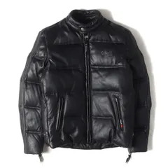 【新品】Schott ショット ジャケット ブラック 黒 サイズ:M | 希少モデル | ラムスキンレザー モーターサイクル ダウンジャケット | アウター ブルゾン 上着【メンズ】
