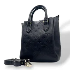 ラシット　ハンドバッグ　黒　モノグラム　型押し　2way　斜め掛け可　s94　トートバッグ　ショルダーバッグ　本革　ブラック　シルバー金具　russet