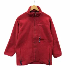 22 90s OLD patagonia SYNCHILLA オールド パタゴニア シンチラ レトロ フリースジャケット ボア 古着 レッド サイズ M